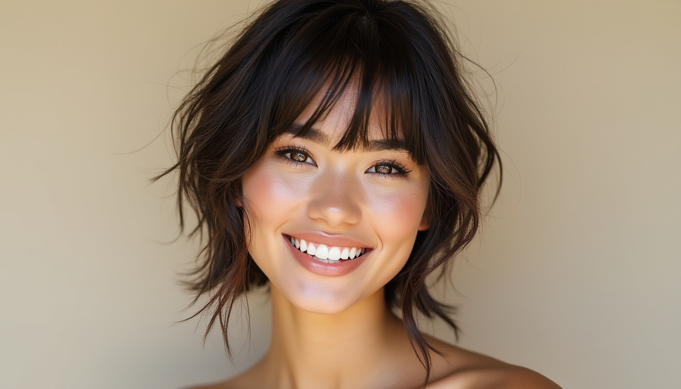découvrez pourquoi la frange rideau courte est la tendance capillaire idéale pour mettre en valeur votre visage et votre style. apprenez comment ce look élégant et moderne peut s'adapter à toutes les morphologies et apporter une touche de fraîcheur à votre coiffure.